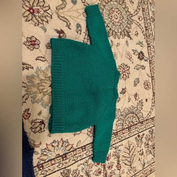 Baby Knit Sweater and Pants Set homemade sizing range from 6-12 months - Picture 5 of 10